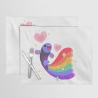 Rainbow guppy 6 Placemat Gallery Image 1