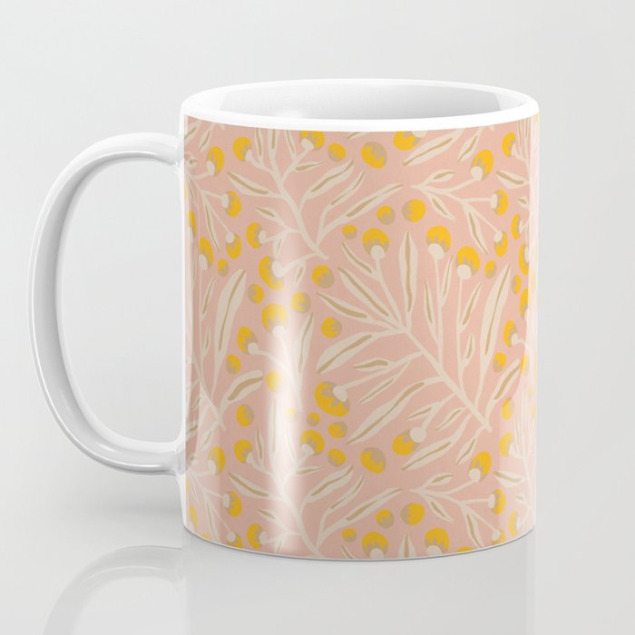 Berries / Peach & Yellow Coffee Mug Gallery Image 3