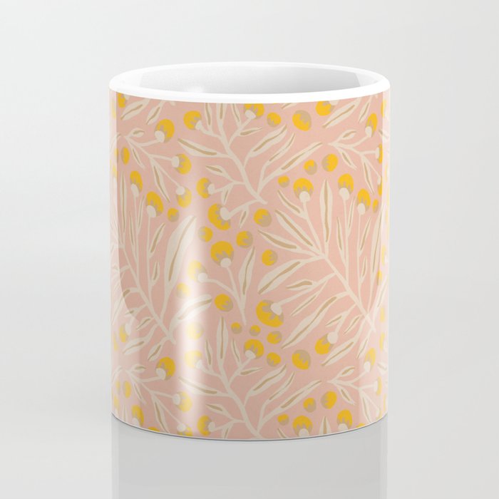 Berries / Peach & Yellow Coffee Mug Gallery Image 4