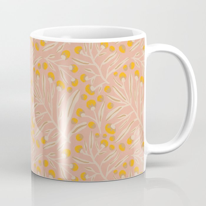 Berries / Peach & Yellow Coffee Mug Gallery Image 1