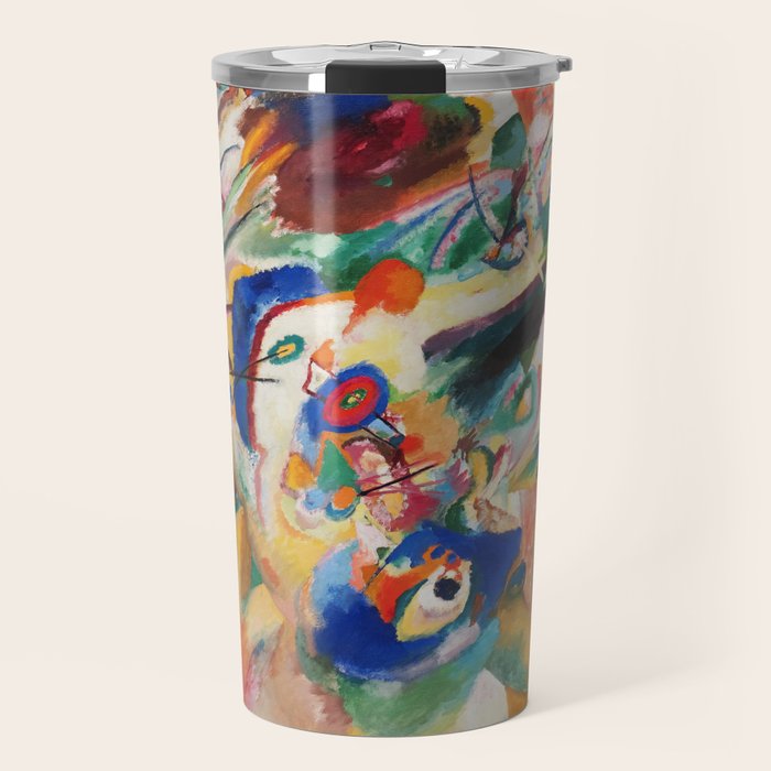 Kandinsky Sketch 2 for Composition 7 Travel Mug Gallery Image 1