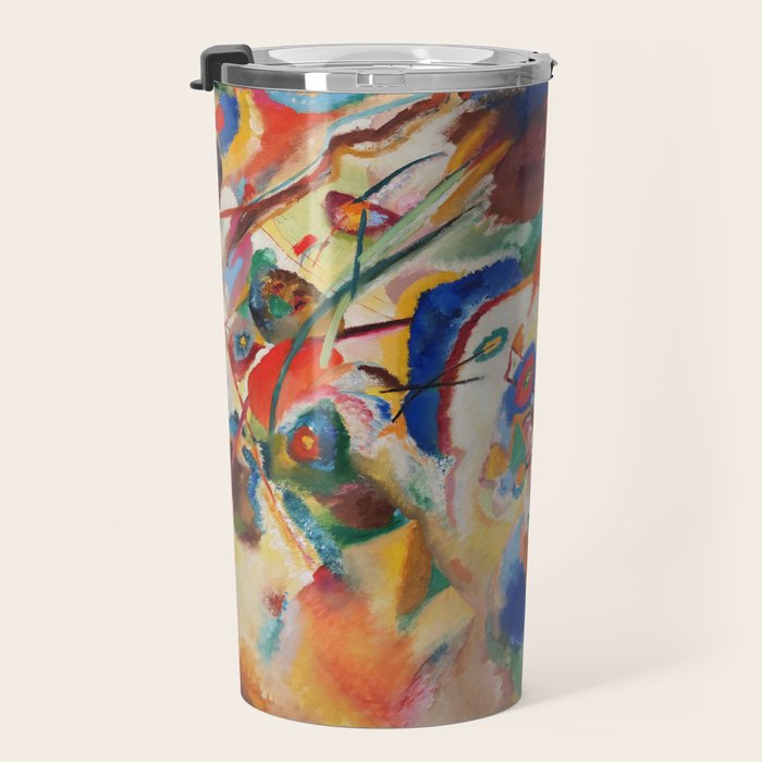 Kandinsky Sketch 2 for Composition 7 Travel Mug Gallery Image 3