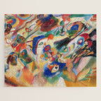 Kandinsky Sketch 2 for Composition 7 Jigsaw Puzzle Gallery Image 1