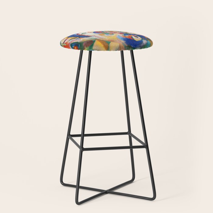 Kandinsky Sketch 2 for Composition 7 Stool Gallery Image 1