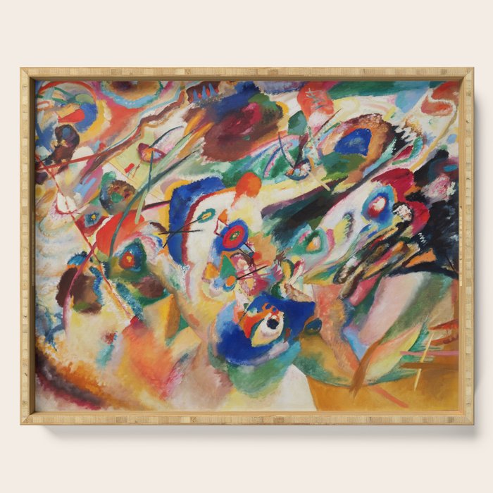 Kandinsky Sketch 2 for Composition 7 Serving Tray Gallery Image 1