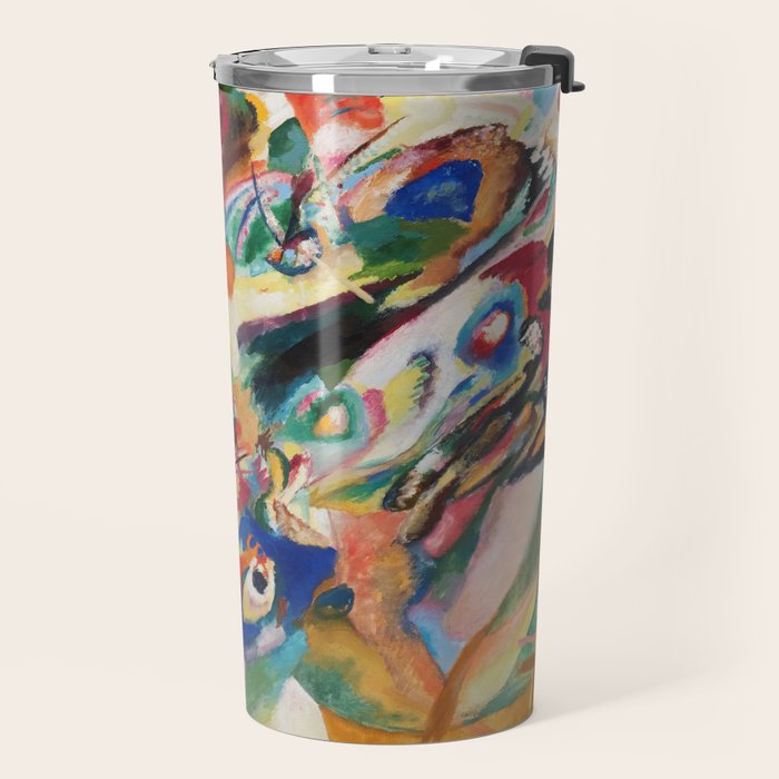 Kandinsky Sketch 2 for Composition 7 Travel Mug Gallery Image 2