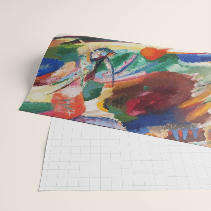 Kandinsky Sketch 2 for Composition 7 Wrapping Paper Gallery Image 2