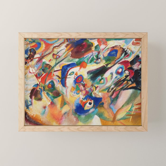 Kandinsky Sketch 2 for Composition 7 Mini Art Print Gallery Image 1