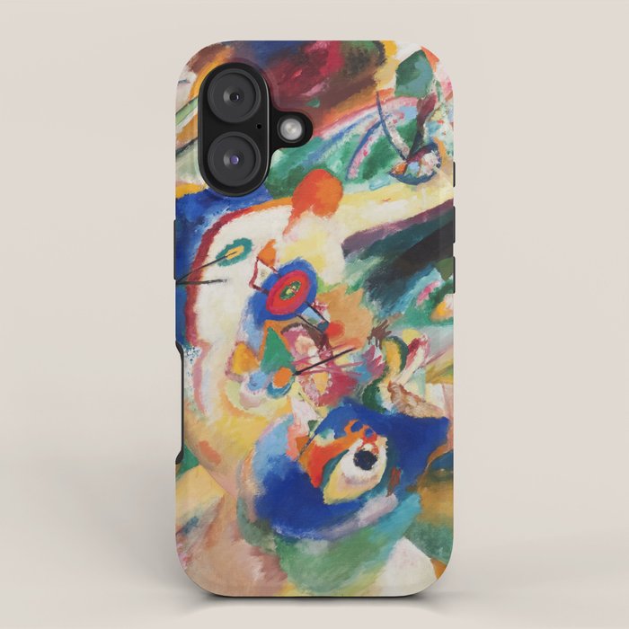 Kandinsky Sketch 2 for Composition 7 iPhone Case Gallery Image 1