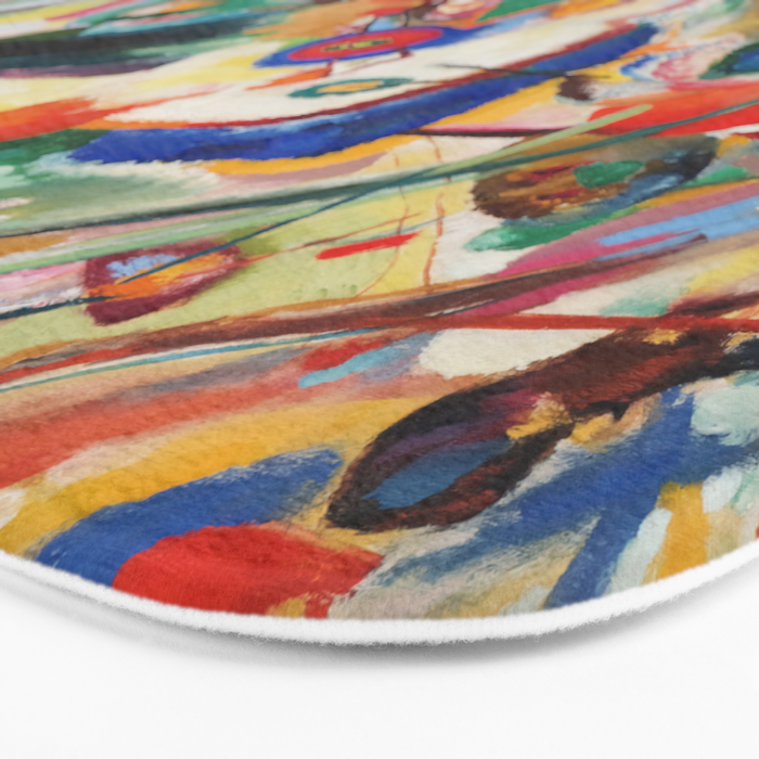 Kandinsky Sketch 2 for Composition 7 Bath Mat Gallery Image 3