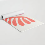 Peach & Orange: Wild Leaf | Matisse Foliage Paper Cutouts 03 Yoga Mat Gallery Image 2