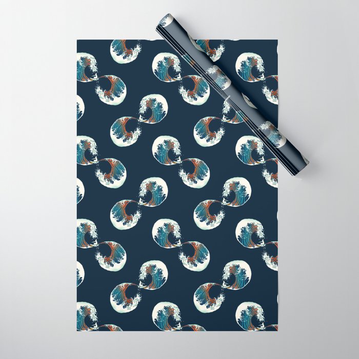 The Wave is forever Wrapping Paper Gallery Image 1