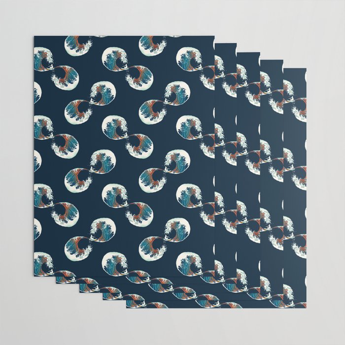 The Wave is forever Wrapping Paper Gallery Image 3
