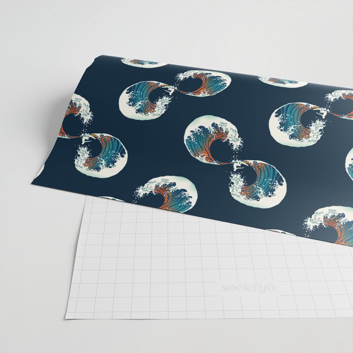 The Wave is forever Wrapping Paper Gallery Image 2