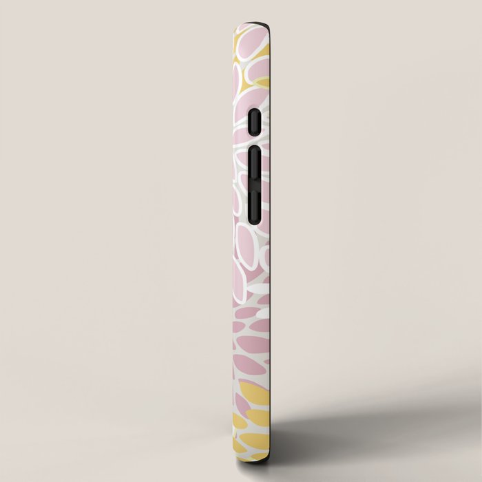 Floral Prints, Soft, Yellow and Pink, Design Prints iPhone Case Gallery Image 2