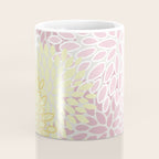 Floral Prints, Soft, Yellow and Pink, Design Prints Coffee Mug Gallery Image 4