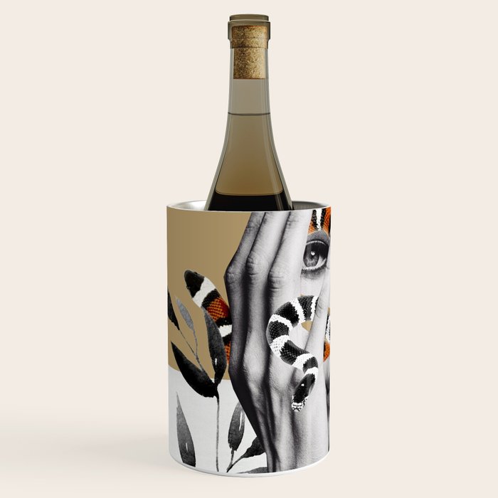 Woman and snakes Wine Chiller Gallery Image 2