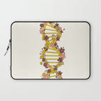 Floral DNA Laptop Sleeve Gallery Image 1