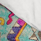 N178 - Antique Oriental Traditional Berber Bohemian Moroccan Style  Comforter Gallery Image 4