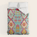 N178 - Antique Oriental Traditional Berber Bohemian Moroccan Style  Duvet Cover Gallery Image 6