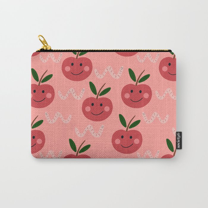 Happy Apple  Carry All Pouch Gallery Image 1