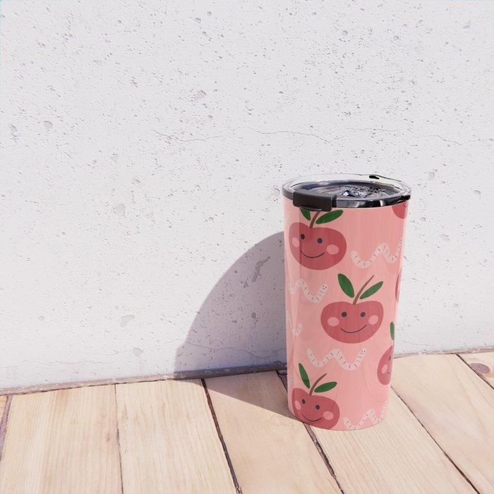 Happy Apple  Travel Mug Gallery Image 4
