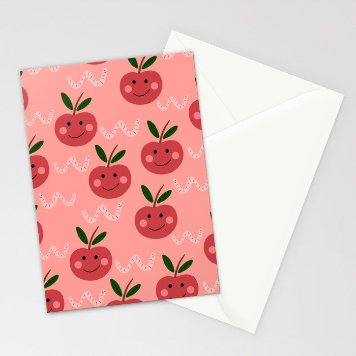 Happy Apple  Stationery Card Gallery Image 2