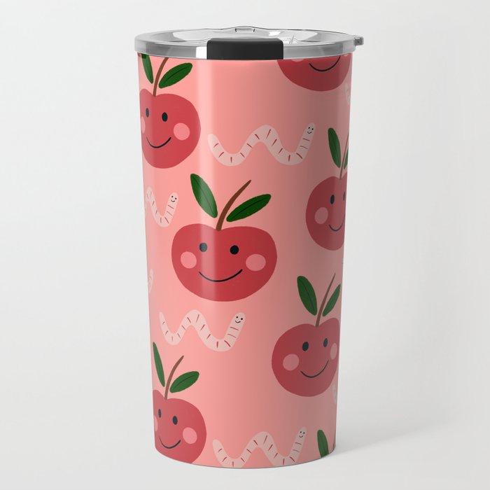 Happy Apple  Travel Mug Gallery Image 1