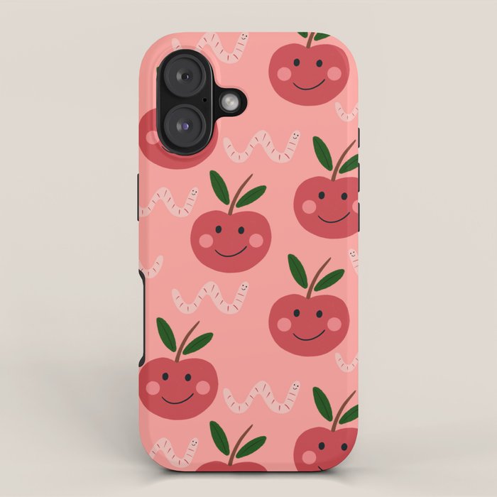 Happy Apple  iPhone Case Gallery Image 1