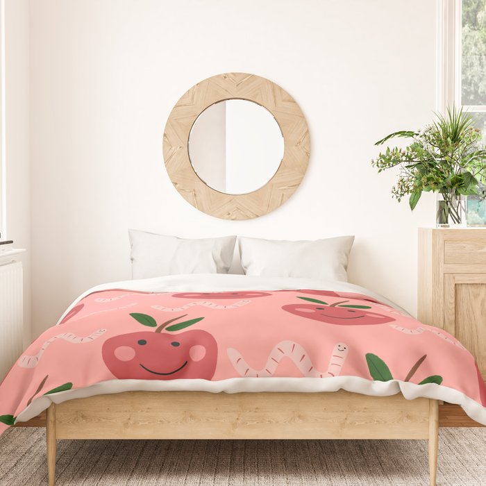 Happy Apple  Duvet Cover Gallery Image 3