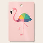 Rainbow Flamingo Cutting Board Gallery Image 1