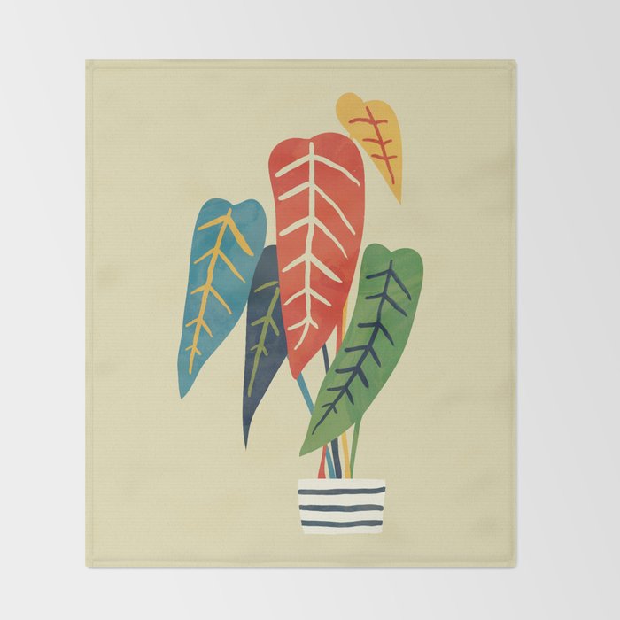 Go with the flow Throw Blanket Gallery Image 2