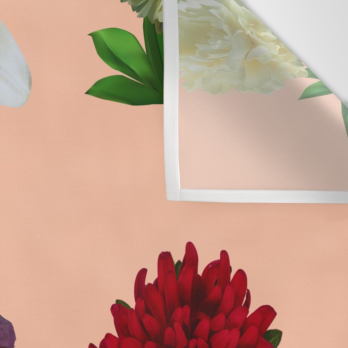 sunshine orange flower collage Wall Tapestry Gallery Image 3