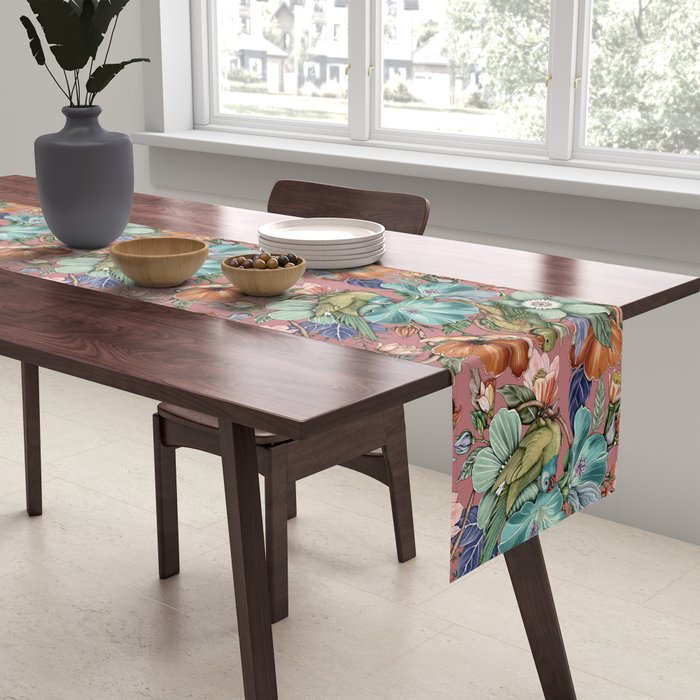 Garden Birds Sanctuary A Table Runner Gallery Image 2