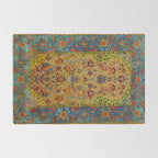 Hereke Vintage Persian Silk Rug Print Rug Gallery Image 2