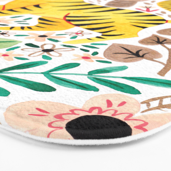 Tiger Jungle Bath Mat Gallery Image 3