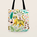 Tiger Jungle Tote Bag Gallery Image 1