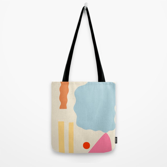 ABSTRACT PORTRAIT OF ALYONA Tote Bag Gallery Image 2