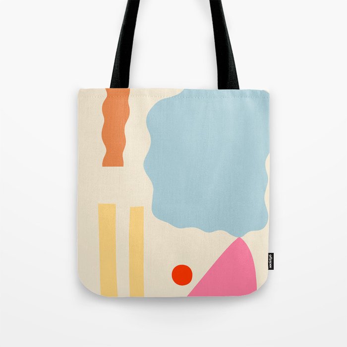 ABSTRACT PORTRAIT OF ALYONA Tote Bag Gallery Image 1