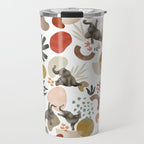 Elephant yoga 01 Travel Mug Gallery Image 1