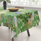 Getting Ready With Girls Tablecloth Gallery Image 3