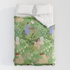 Getting Ready With Girls Duvet Cover Gallery Image 6