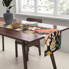 Modern meadow blooming Table Runner Gallery Image 2