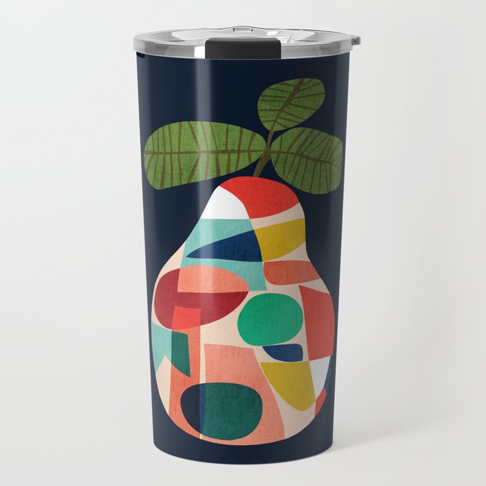 Fresh Pear Travel Mug Gallery Image 1