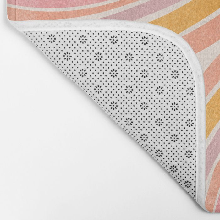 Double Rainbow Drawing Bath Mat Gallery Image 2