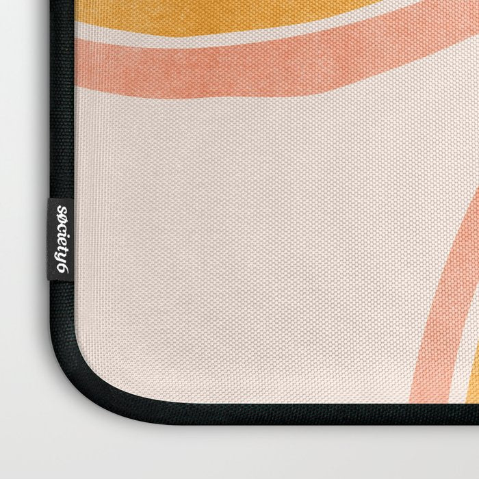 Double Rainbow Drawing Laptop Sleeve Gallery Image 3