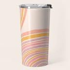 Double Rainbow Drawing Travel Mug Gallery Image 2