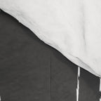 Lines #5 (Dark Gray) Comforter Gallery Image 4