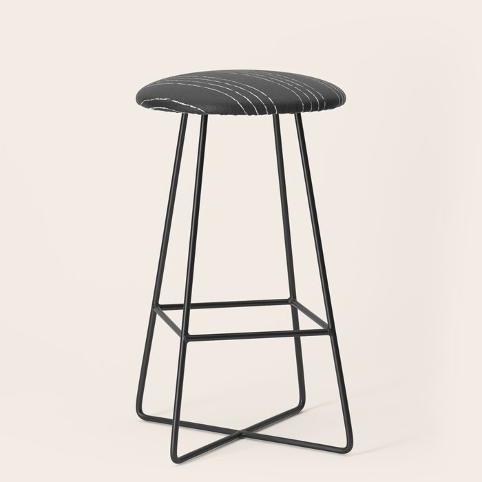 Lines #5 (Dark Gray) Stool Gallery Image 1