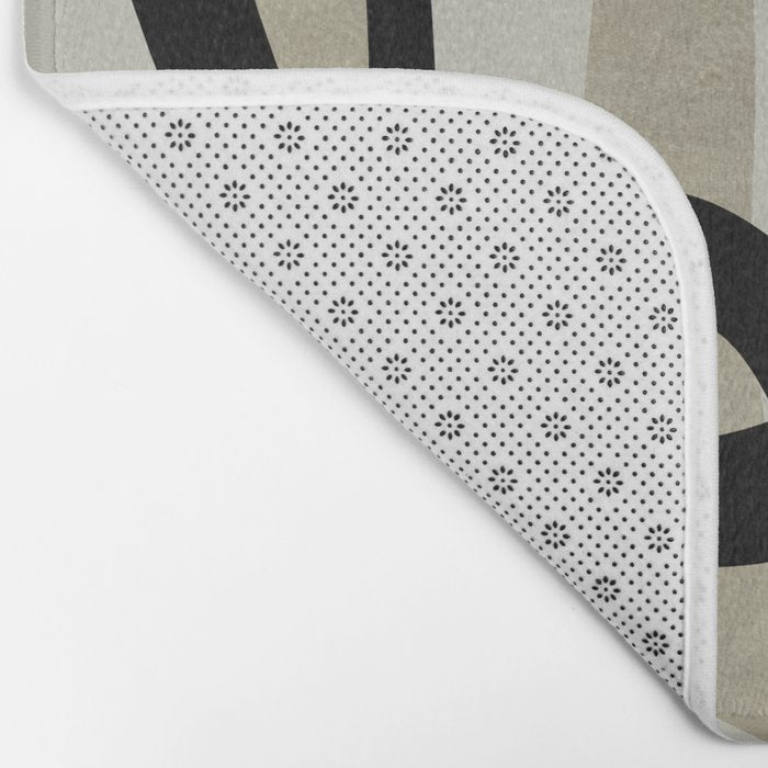 abstract line art Bath Mat Gallery Image 2